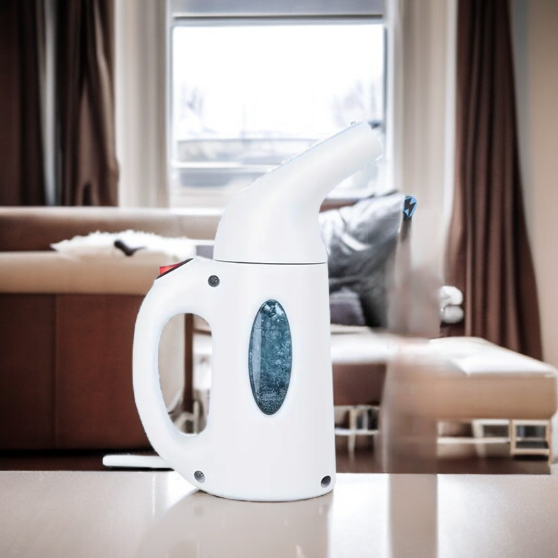 携帯衣類用スチームアイロン、強力浸透で衣類のシワを除去、旅行・オフィス用（EU）