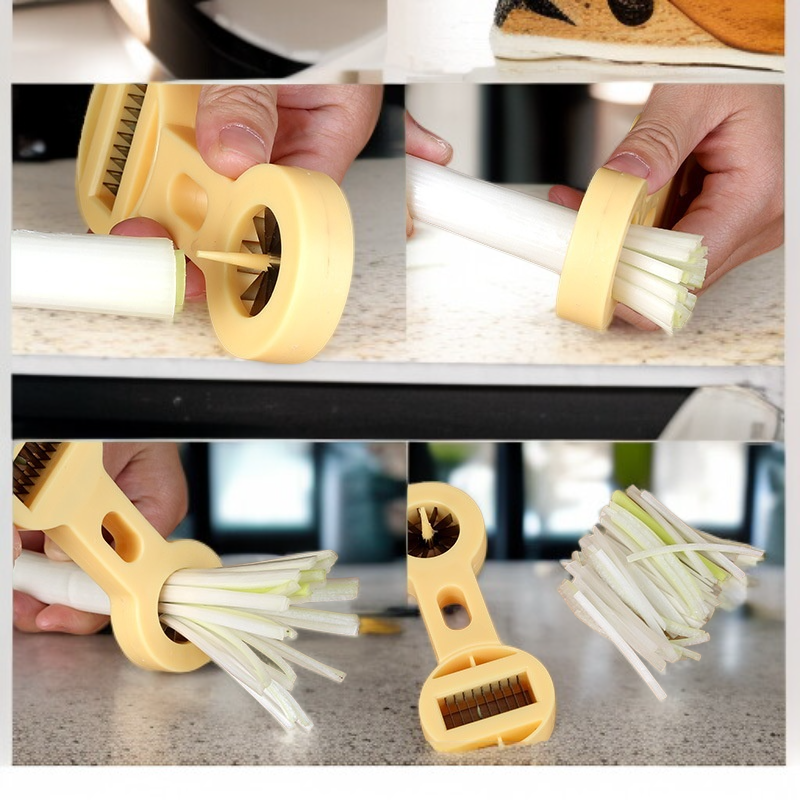 قطاعة البصل الأخضر والفلفل الحار المنزلية