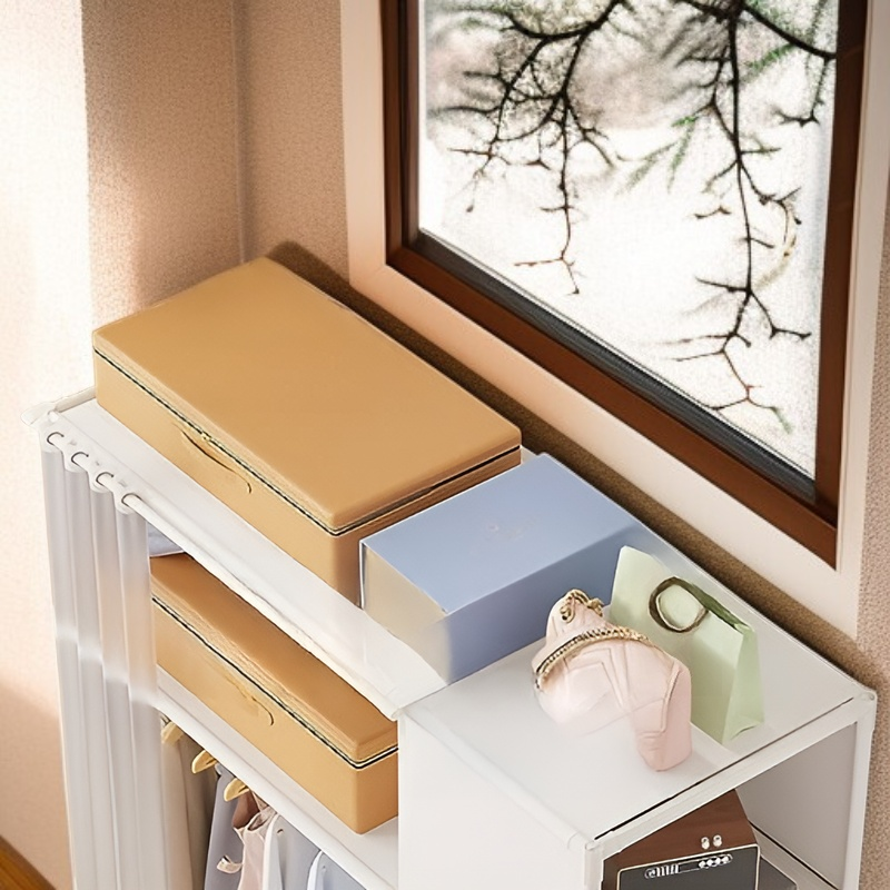 홈 옷장 수납 캐비닛, 간편 보관 방청 다기능 옷장, 침실용