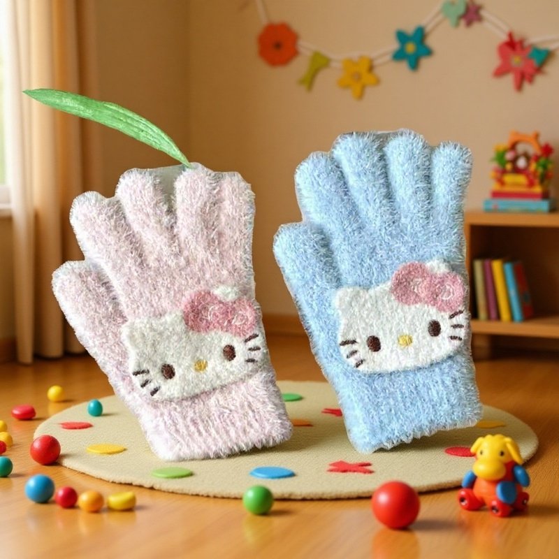 Guantes térmicos para estudiantes en bicicleta