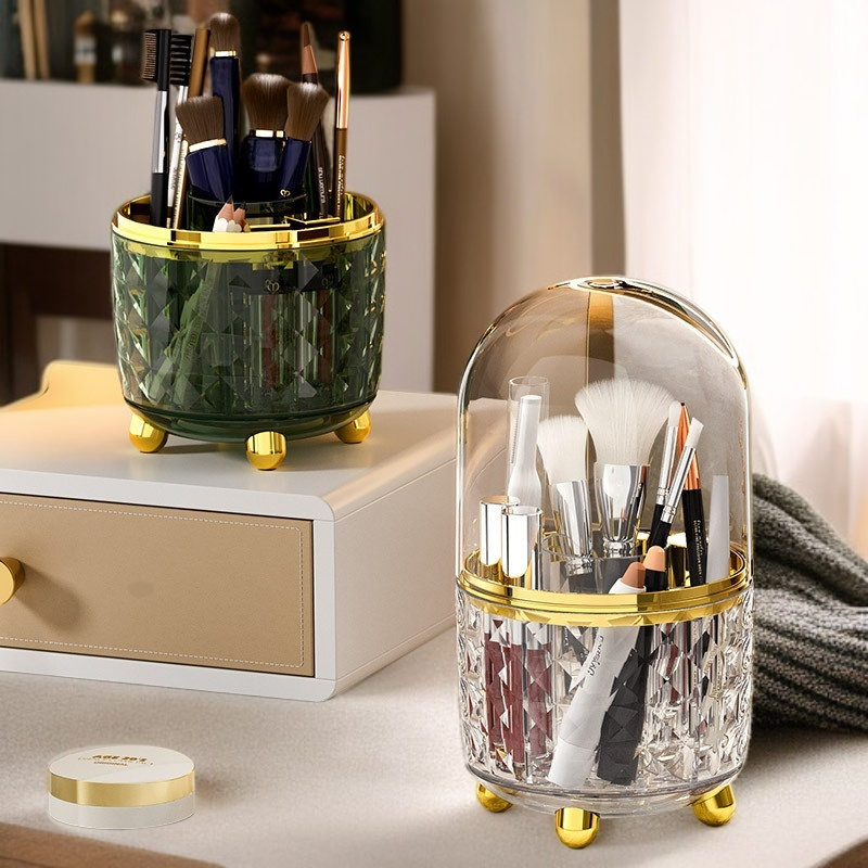 다기능 아이브로우 브러시 수납함 메이크업 도구 선반