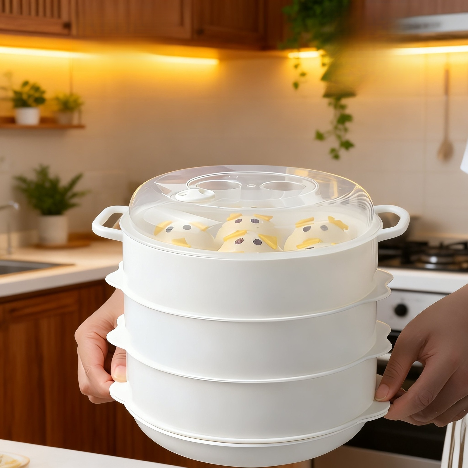 ชั้นวางไอน้ำร้อนหลายชั้น