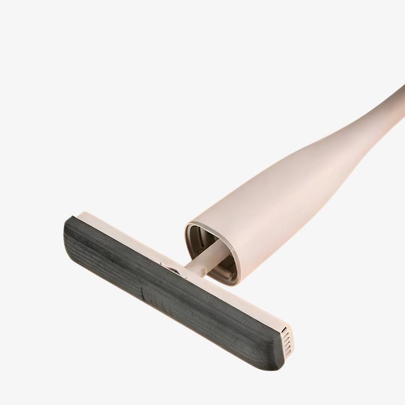 Mopa de esponja para uso doméstico con cabezal de algodón absorbente, no requiere lavado