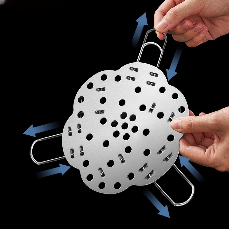 Klappbarer Teleskop-Dampfgarer-Aufsatz