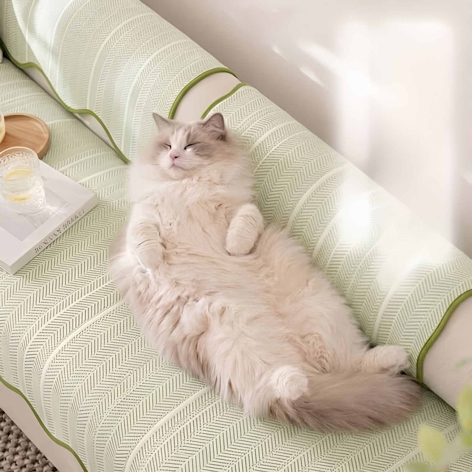 Luxury Bean-shaped Multi-functional Non-slip Sofa Cushion Set