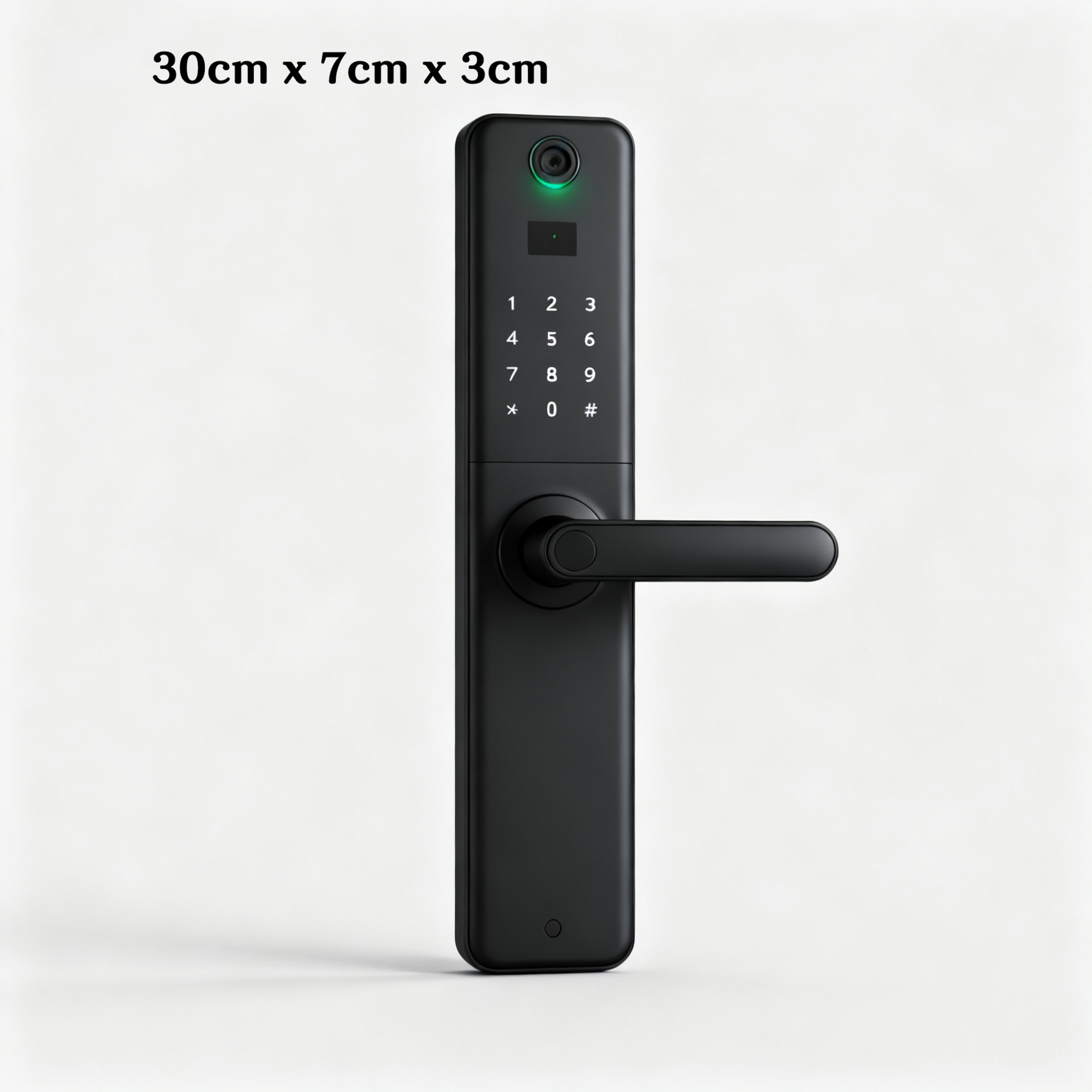 วัสดุโลหะแข็งแรงของกุญแจประตูอิเล็กทรอนิกส์