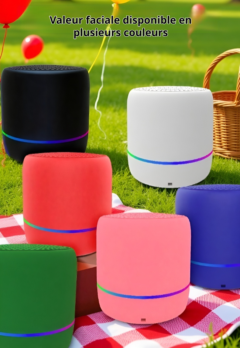 Enceinte Bluetooth mini avec connexion rapide