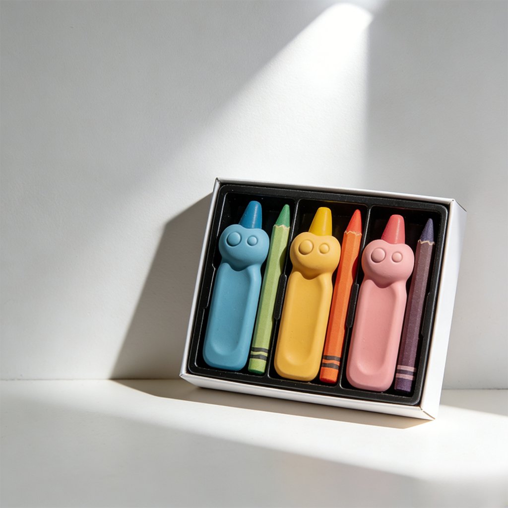 Χαριτωμένα Κηρομπογιές (Διπλή Συσκευασία)