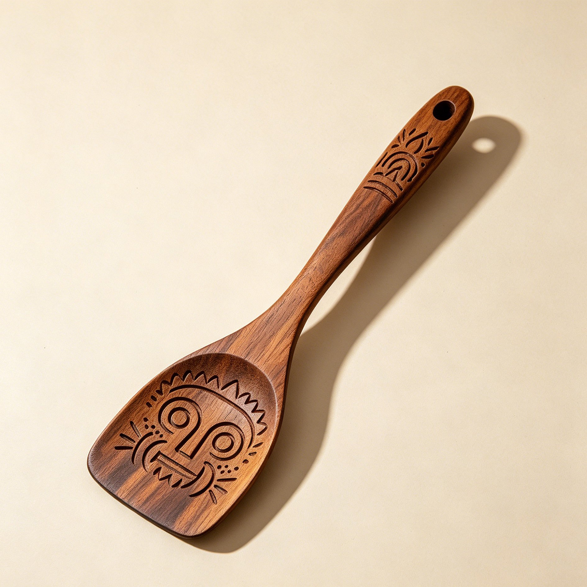 Walnut One-Piece Spatula (Set of 2)