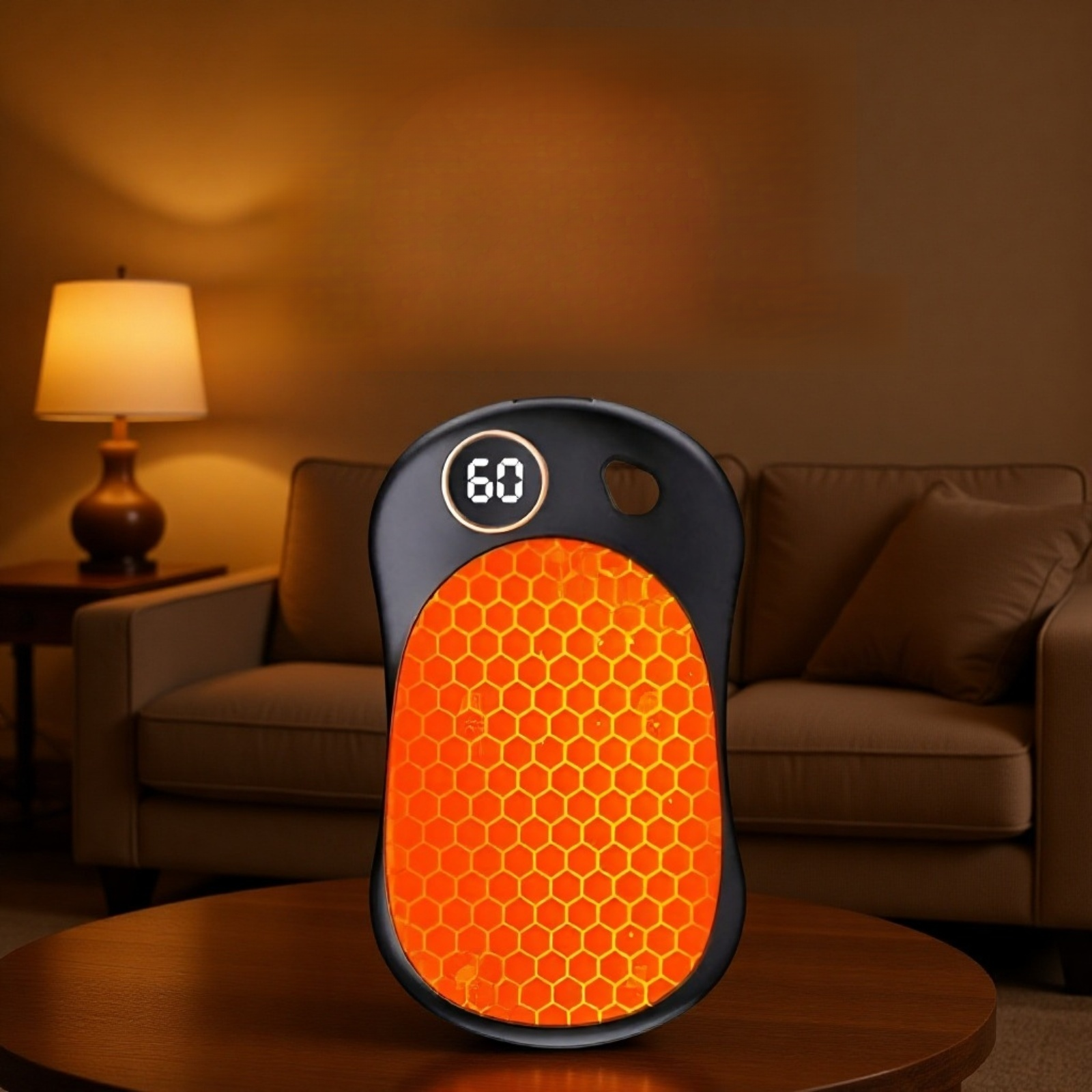 充電式マグネットハンドウォーマーの充電ポート