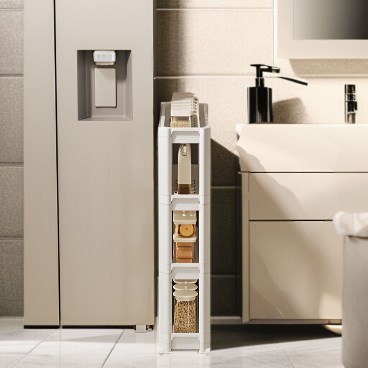 Carrito multifuncional para utensilios de baño