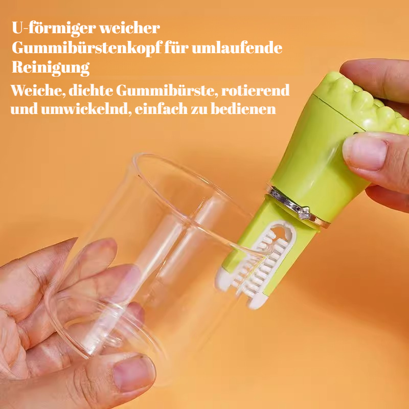 Multifunktionale Haushalt Fugenbürste mit langem Griff und Becherbürste