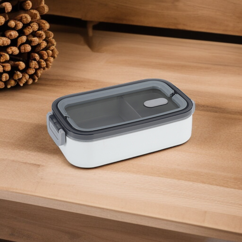 Nowy plastikowy pojemnik na lunch dla uczniów