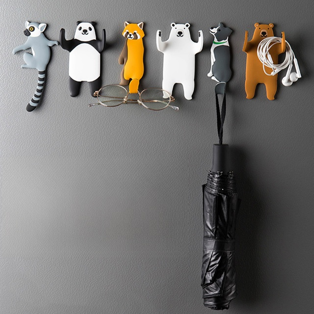 [2 sets] D Cartoon Animal Bending Hook Set