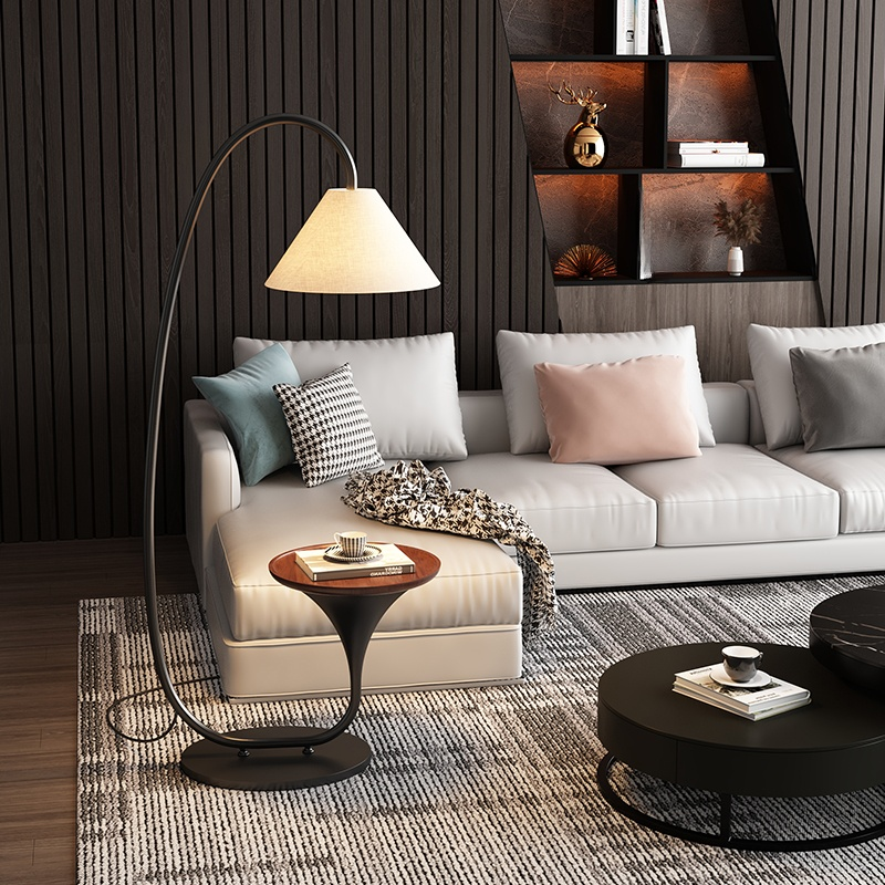 Lámpara de pie de diseño minimalista