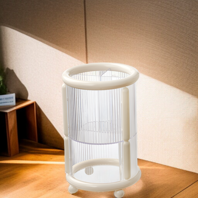 ミニマリストINSメイクブラシ収納バケツ口紅アイブロウペンシルパウダー化粧品収納ボックス