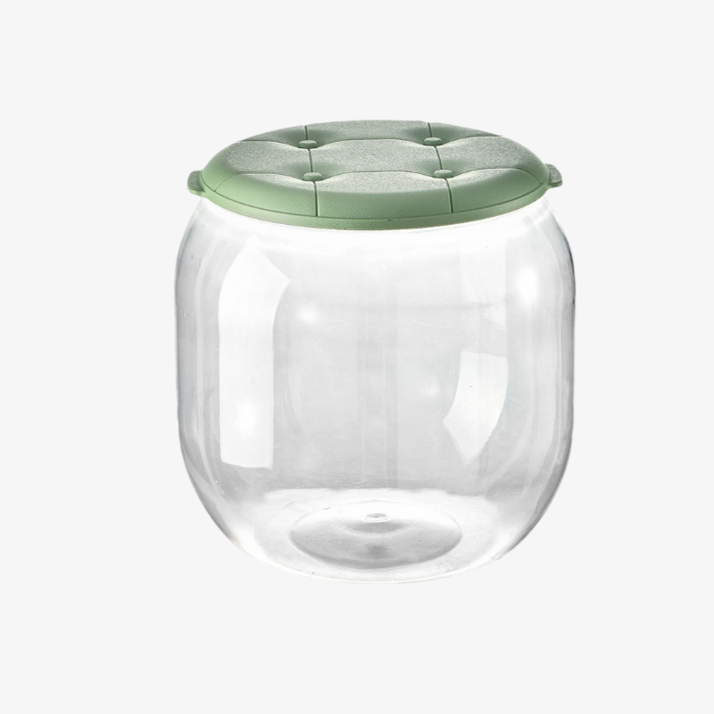 Kunststoffhocker als Aufbewahrungsbox für Spielzeug