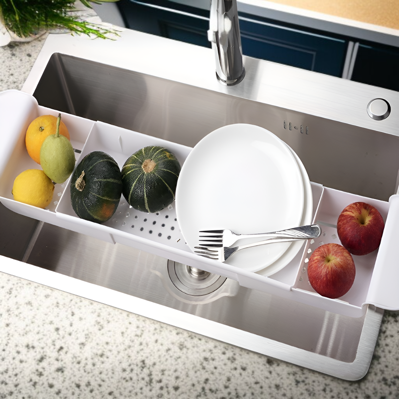 Abtropfgestell für Obst und Gemüse am Spülbecken
