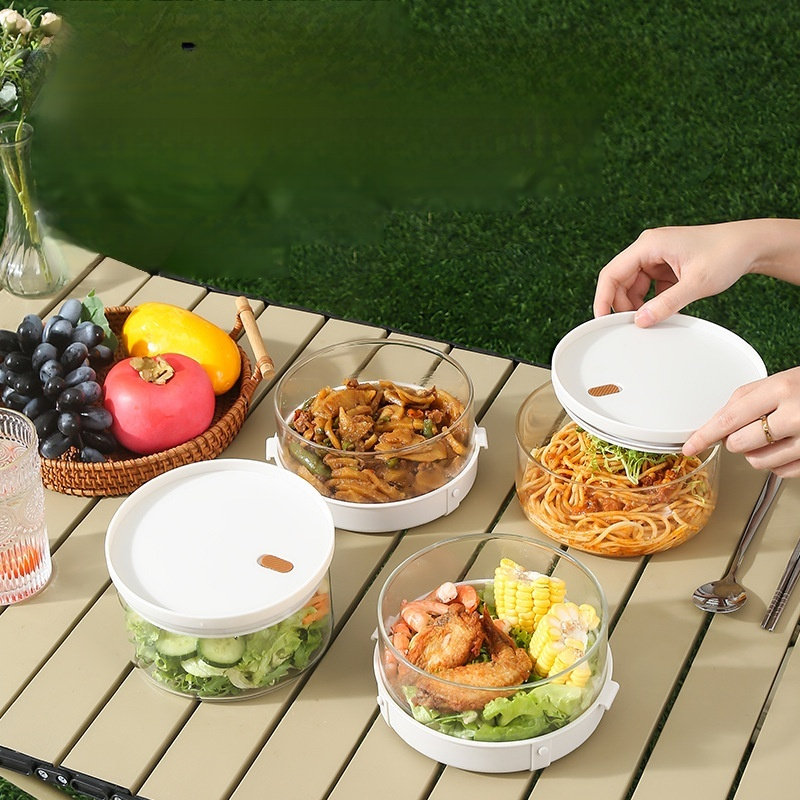 Lonchera sellada en vidrio