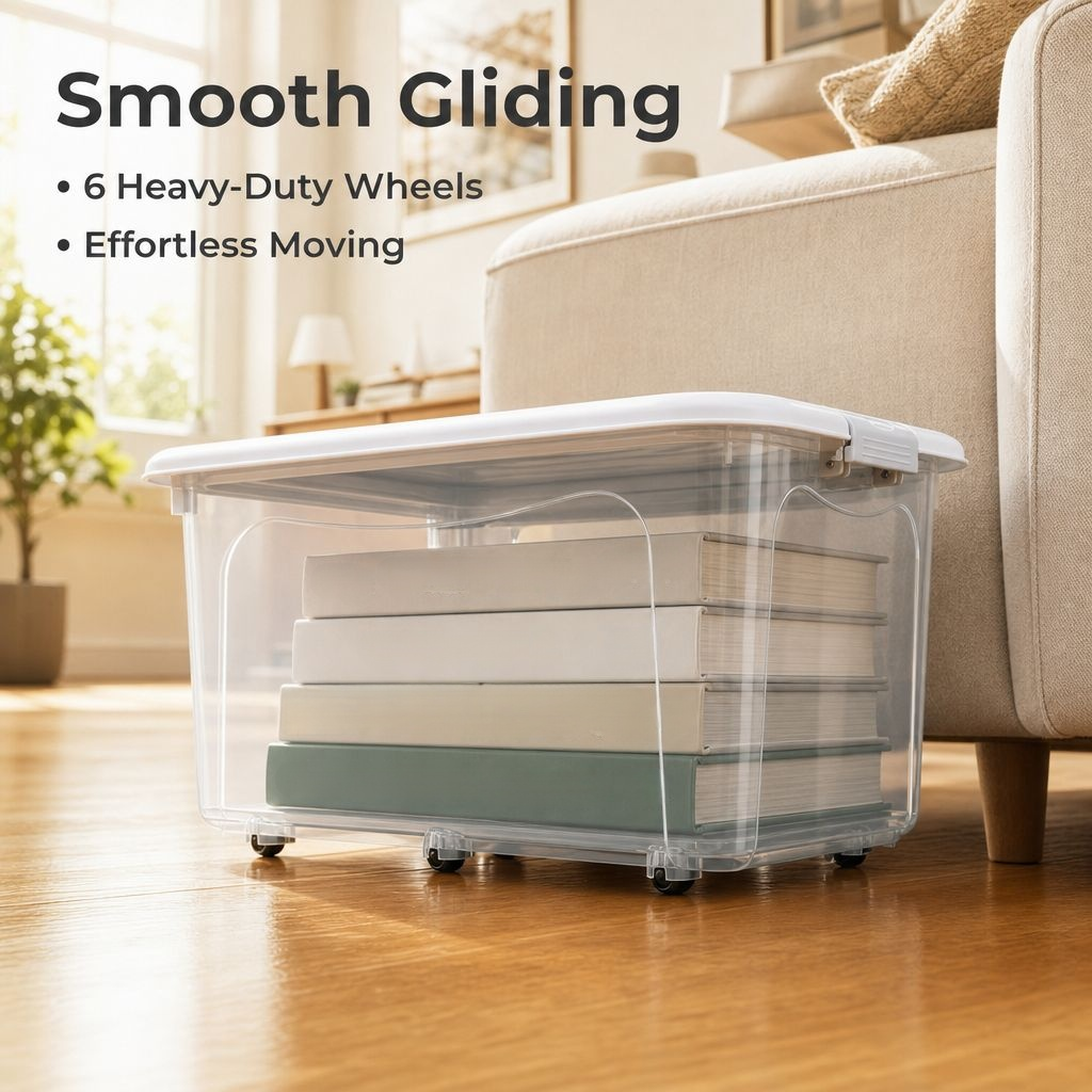 Extra Large Plastic Storage Box for Toys