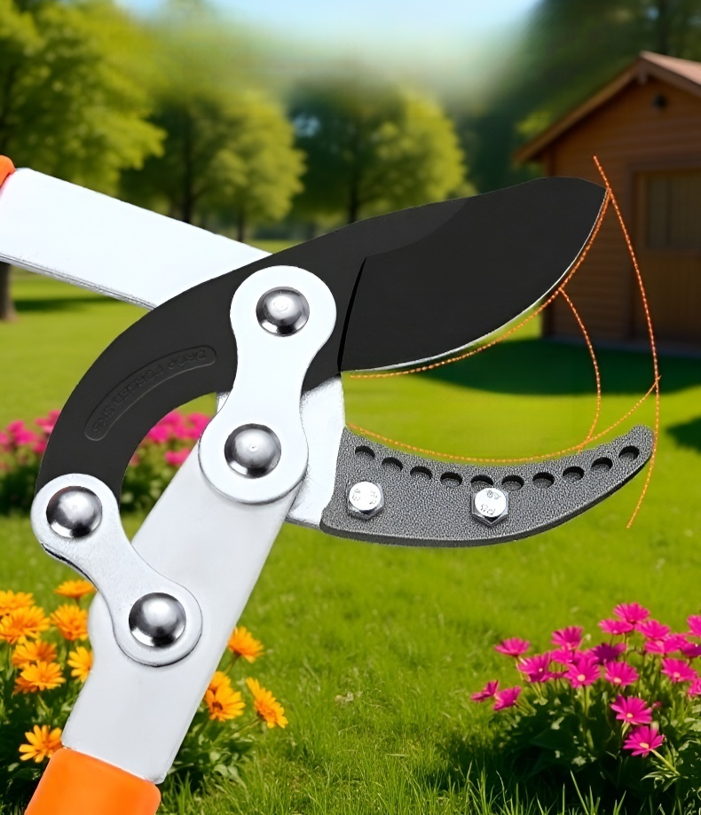 Cuchillas afiladas de tijeras de jardín ajustables