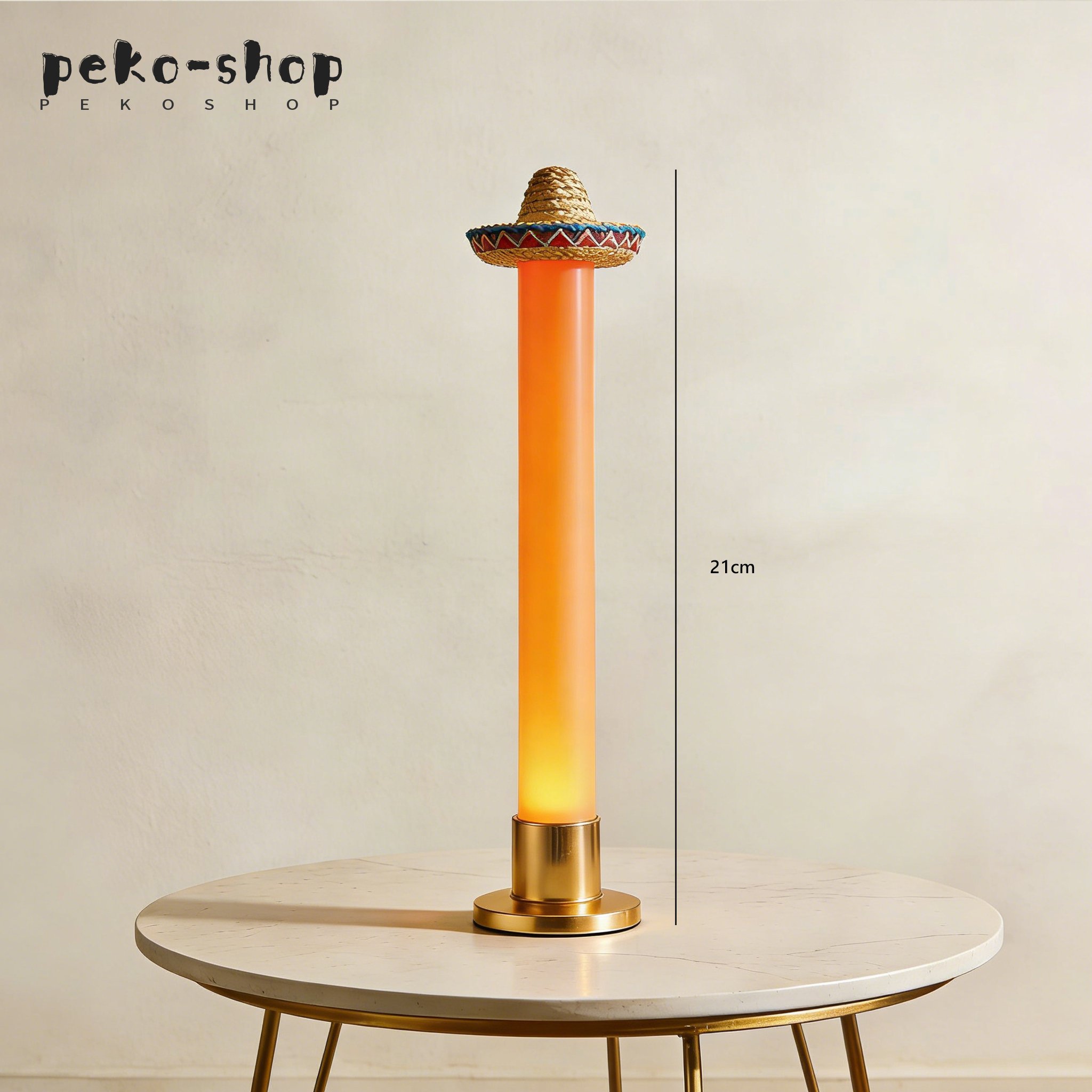 Bastones fluorescentes fáciles de usar para camping