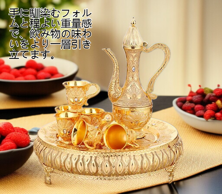 レトログラスセットのディテール写真