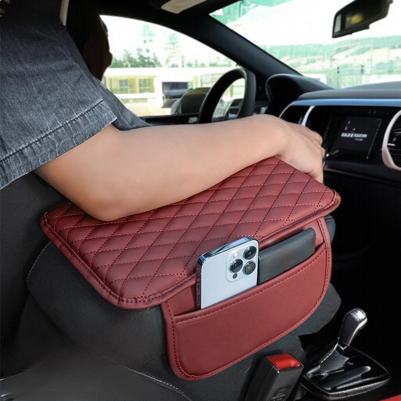 自動車 アームレストボックス ブースタークッション 中央 貯蔵 ナパ・レザー 専用 ブースタークッション