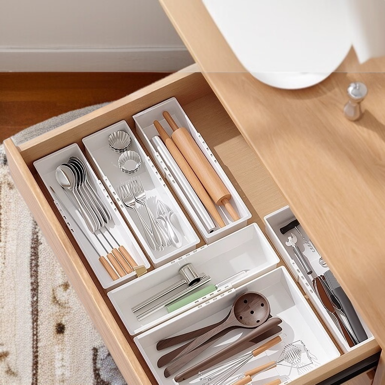 속옷 서랍 수납함 내장 팬티 수납 내장 화장 정리 칸막이 케이스 신축성 서랍 수납함 주방 수납함