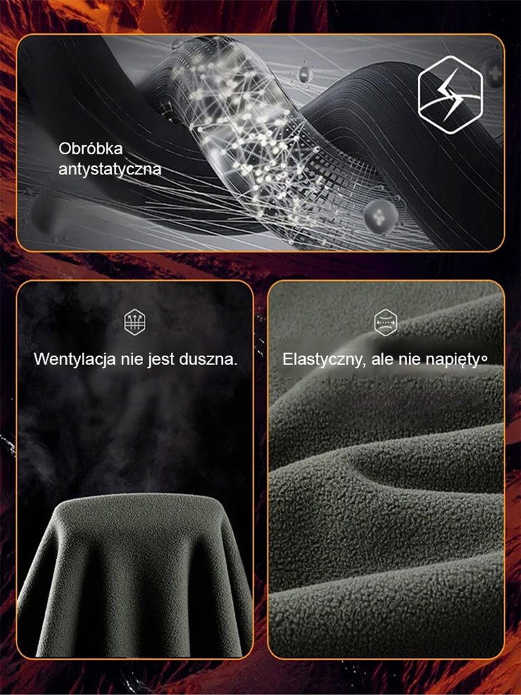 Dwuwarstwowa kurtka polarowa dla mężczyzn