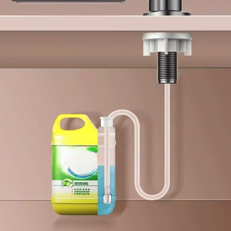キッチンシンク用洗剤ディスペンサー＆収納ラック