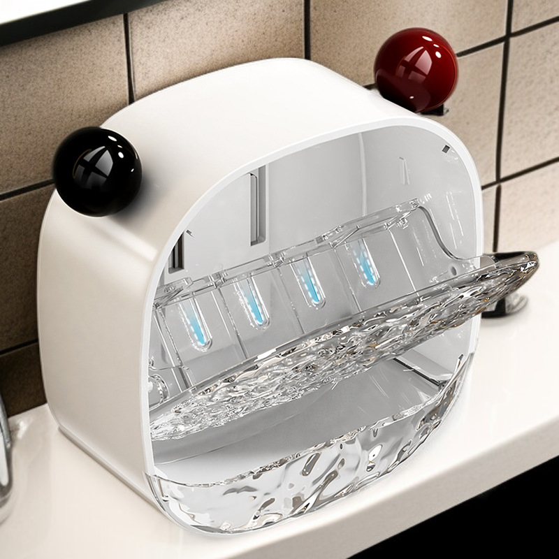 Bear Free Wall Mounted Soap Box Bathroom Storage Box