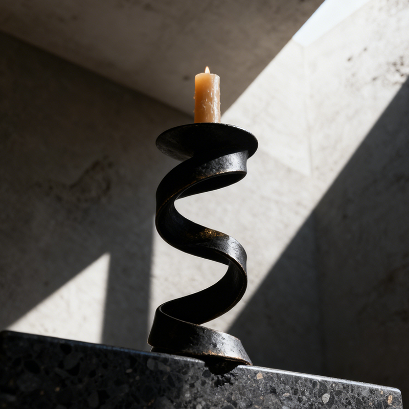 곡선형 캔들 홀더 3P 전체 세트 이미지