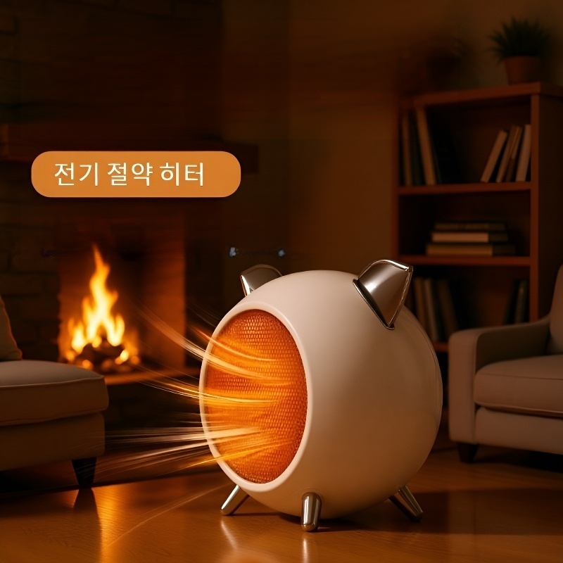 과열 차단 기능 탁상용 전기히터