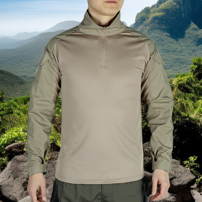 フロッグスーツ タクティカル 長袖 メンズ 迷彩 アウトドア トップス 春秋 通気性 フロッグスーツ 長袖 トップス