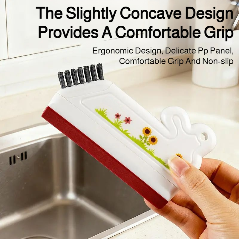 2-in-1 Bathroom Cleaning Squeegee