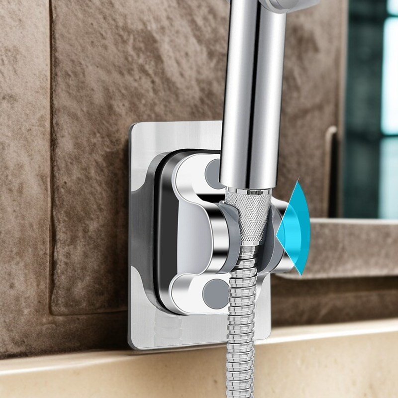 Einfache Montage der Duschkopfhalterung ohne Bohren