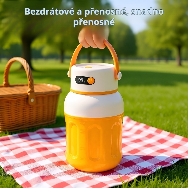 Nový přenosný multifunkční mixér a drtič ledu