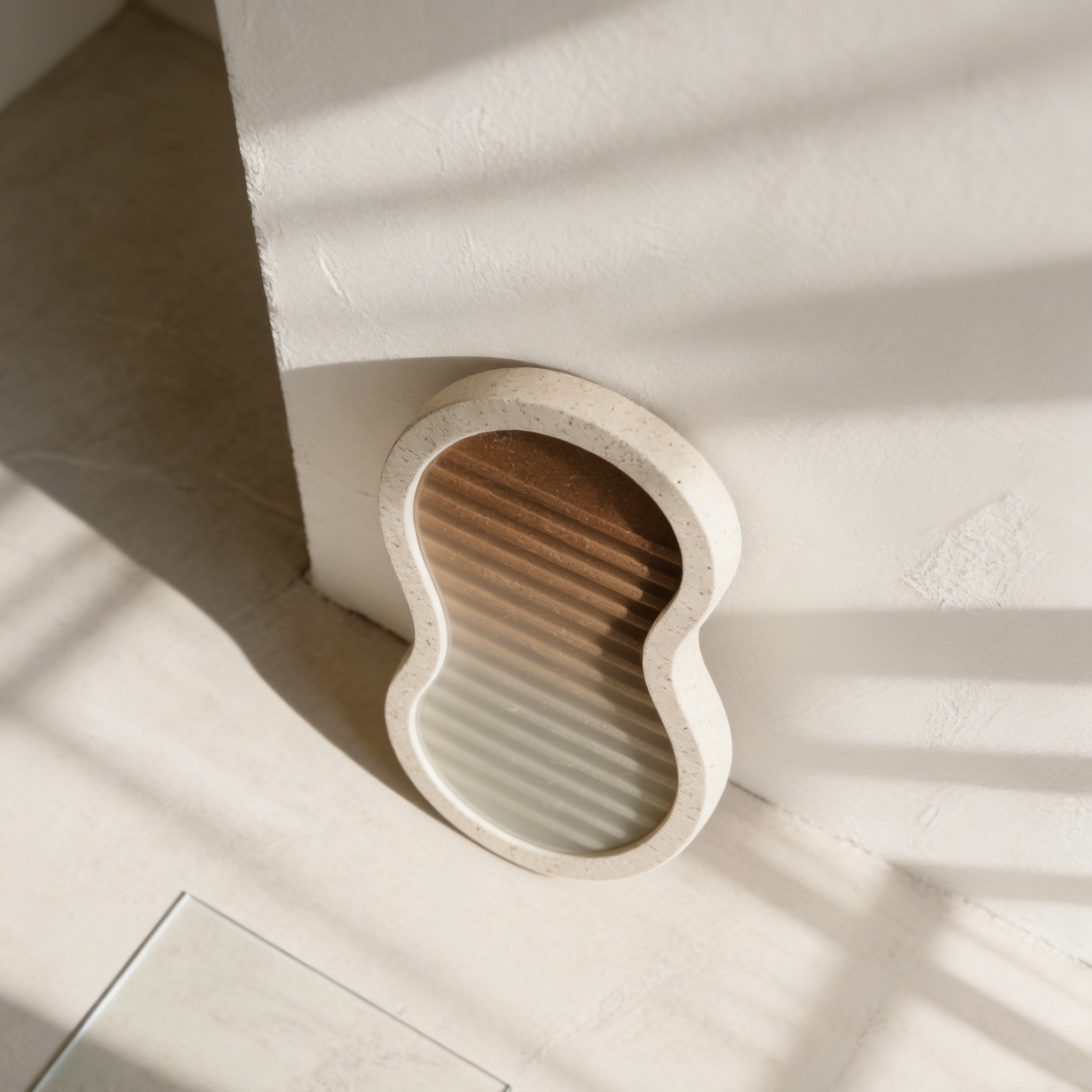 กระดานซักผ้าหินอ่อนดีไซน์โค้ง