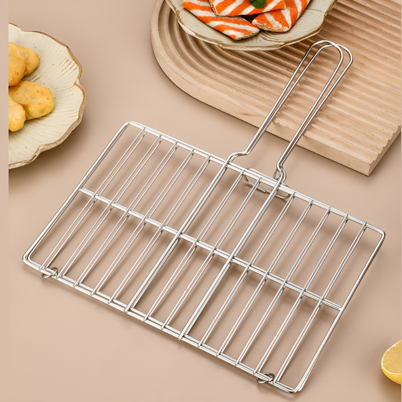 ตะแกรงย่างบาร์บีคิวกลางแจ้ง