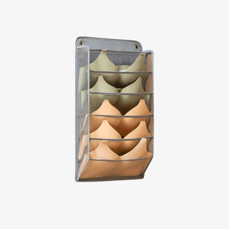 下着収納吊り下げバッグドア背面壁掛け寮ワードローブブラジャー下着靴下収納バッグボックスラックアーティファクトホーム