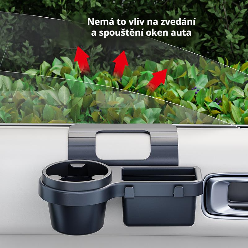 Univerzální úložný držák do auta, na telefon, klíče, nápoje a drobnosti