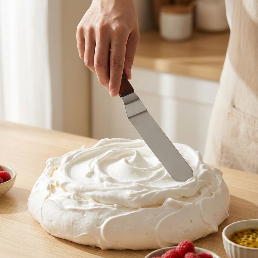 Stainless steel cake butter spatula