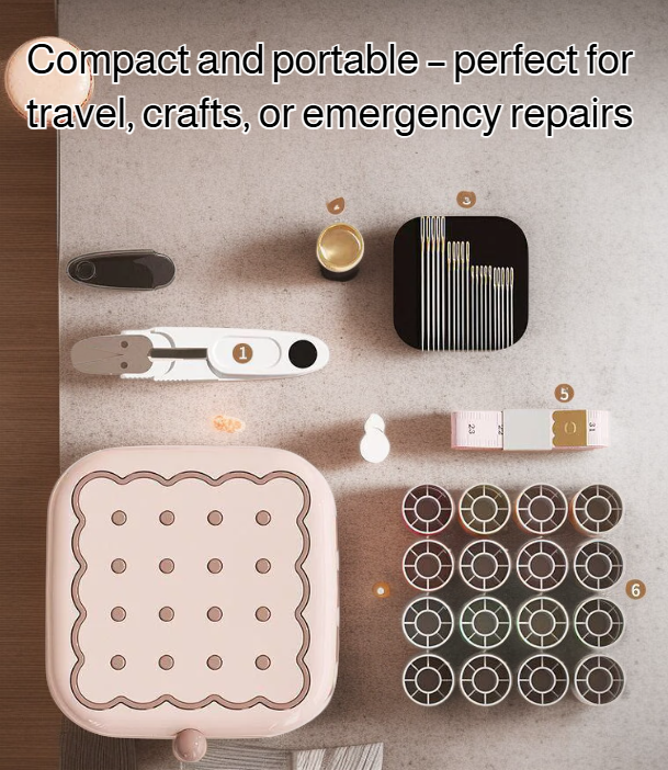 Close-up of magnetic closure on the Cookie Sewing Box