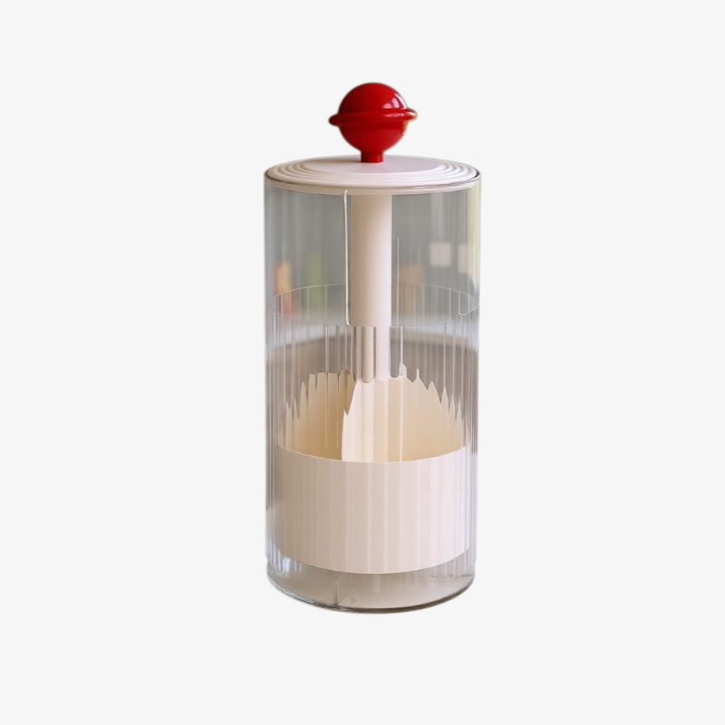 Automatische Hebe-Make-up-Pinsel-Aufbewahrungsbox, staubdichte, hochwertige, abgedeckte Desktop-Pres