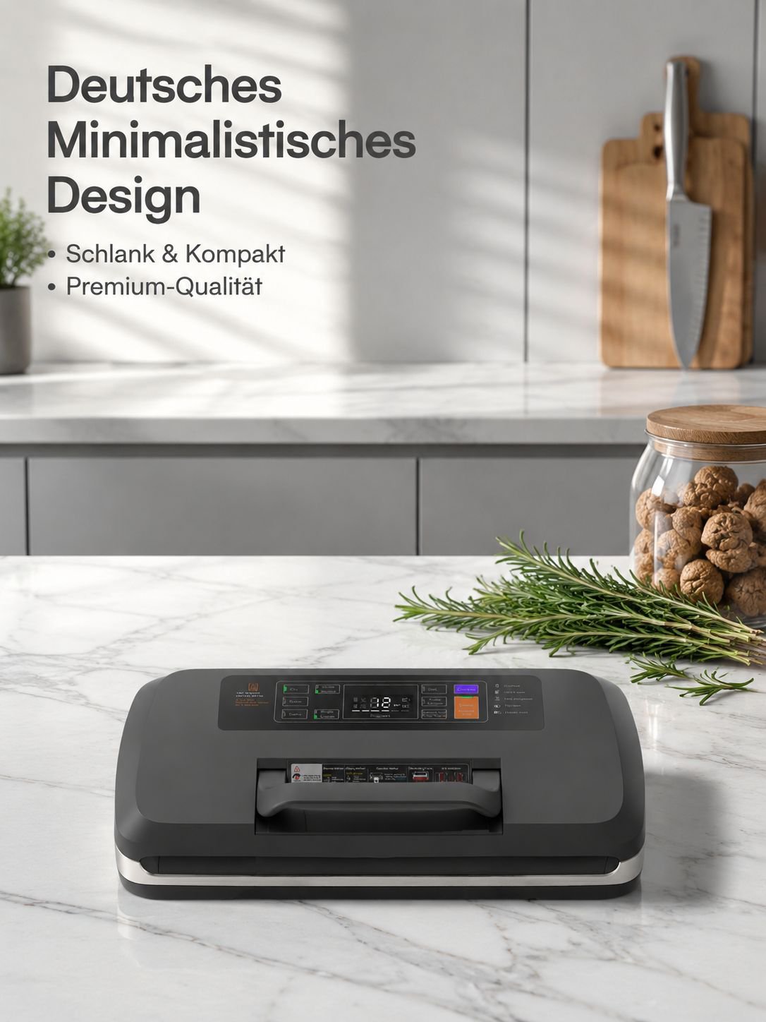 JMY SV636 Vakuumiergerät – Trocken- und Nassversiegelungsgerät – FBA