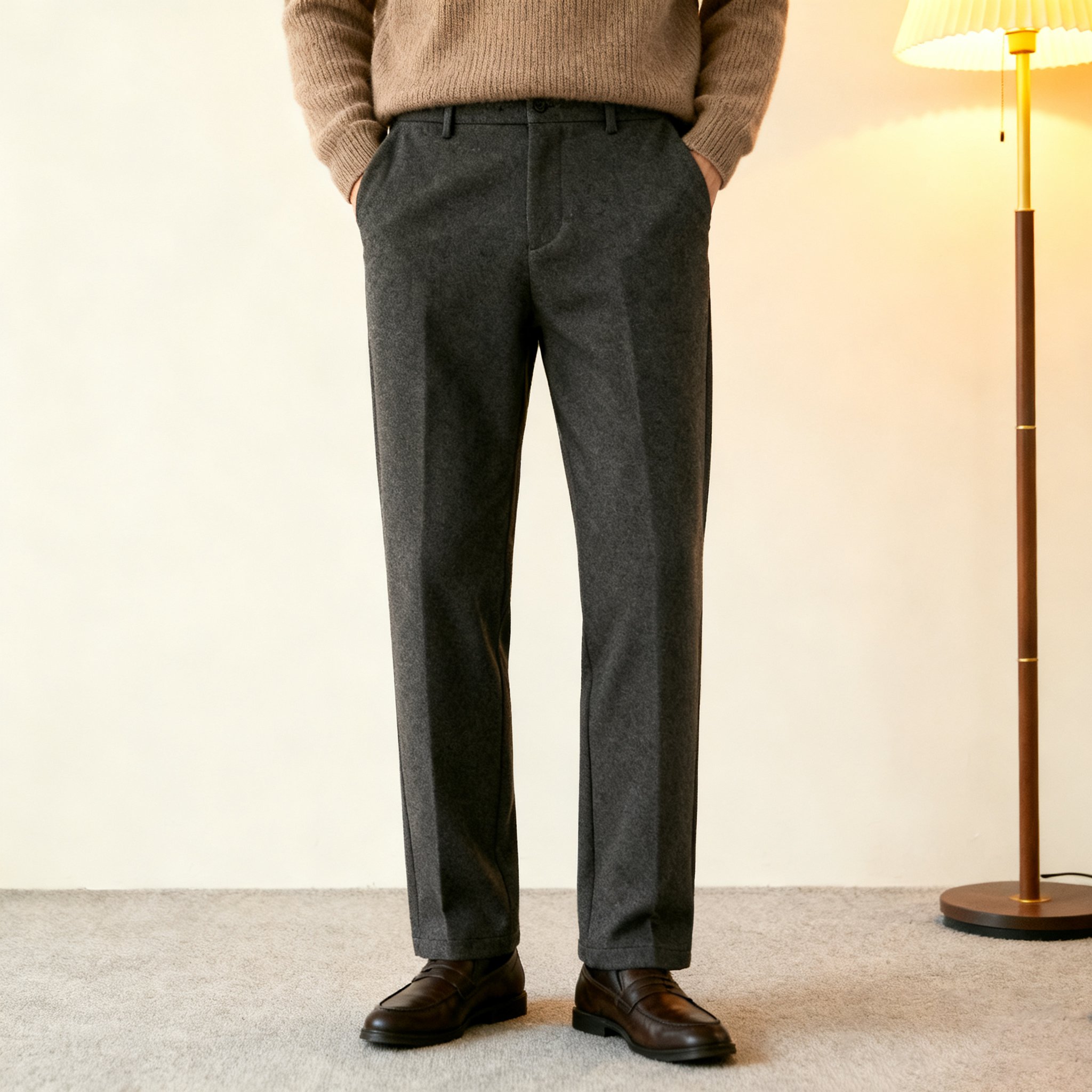 細身スタイル紳士用スラックス