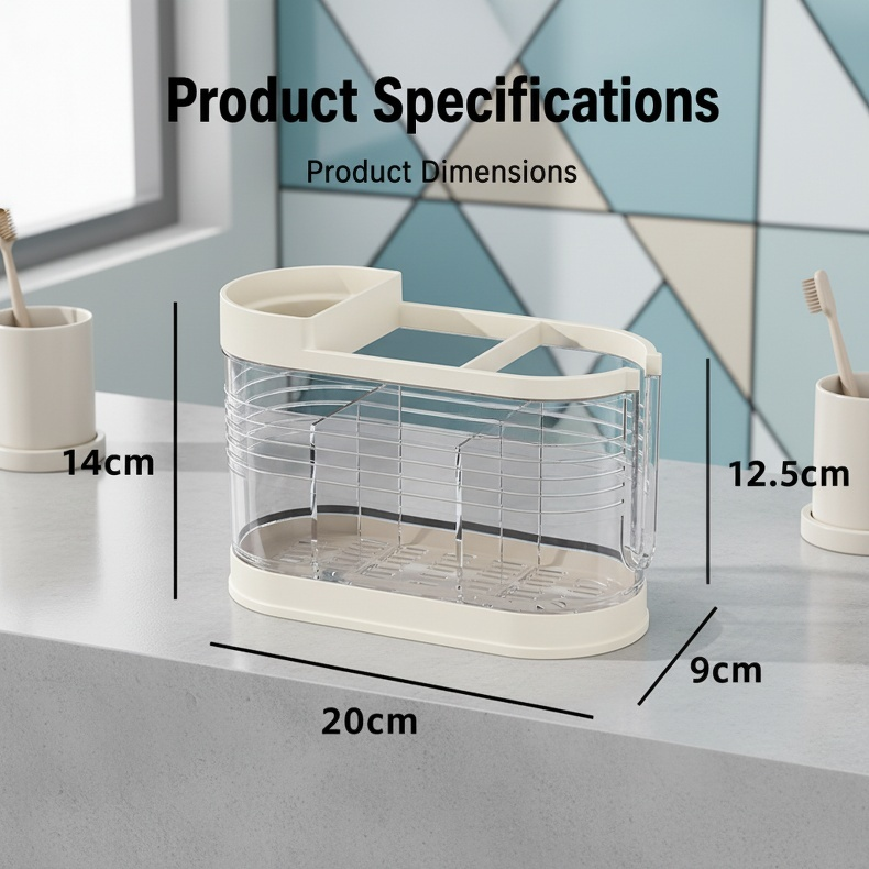 Space-saving kitchen cutlery organizer