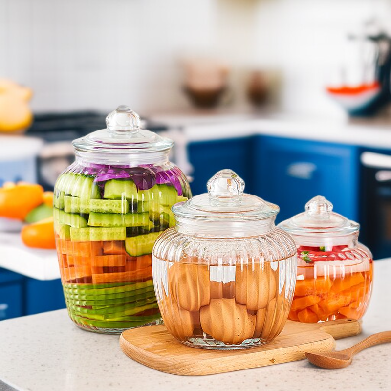 ขวดแก้วหนาปิดผนึกความจุขนาดใหญ่