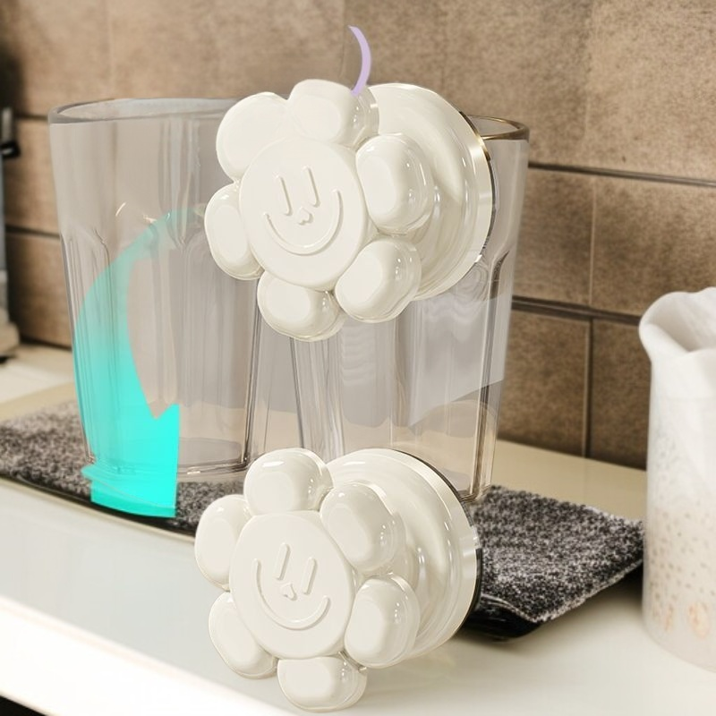 펀치 없는 꽃형 흡착식 도어 핸들